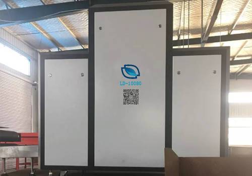 廣源物流公司在天眼定制了2臺雙視角x光安檢機